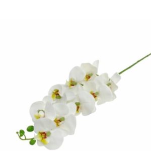 Pé de Flor – Orquídea 94 cms Bonito e elegante pé de flor artificial com aspeto e toque natural