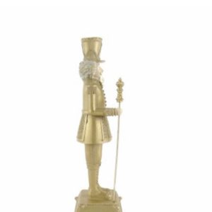 Soldado Dourado Bonita peça decorativa em marfinite