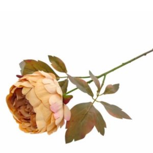 Pé de Peónia – Telha Bonito e elegante pé de flor artificial com aspeto e toque natural