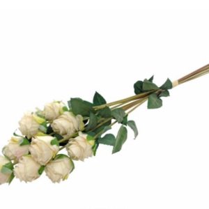 Ramo de Rosas - Aspeto Rosas Secas Bonito e elegante ramo artificial com aspeto e toque natural de flores secas