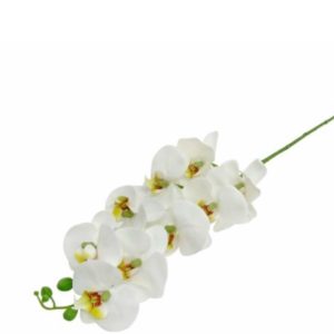 Pé de Flor - Orquídea Bonito e elegante pé de flor artificial com aspeto e toque natural