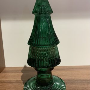 Árvore Vidro - Verde Bonita árvore em vidro verde Tealight