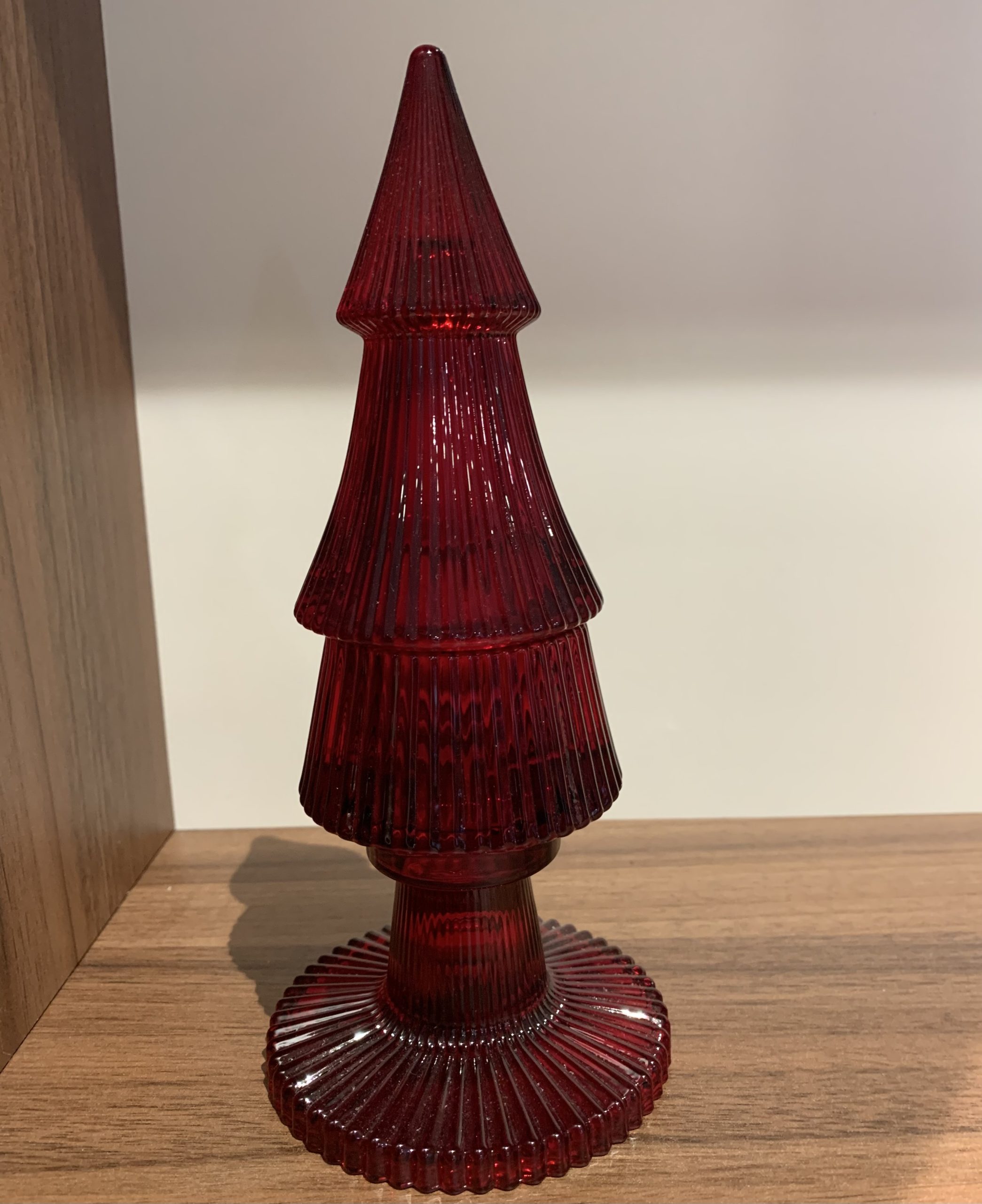 Árvore Vidro - Vermelha