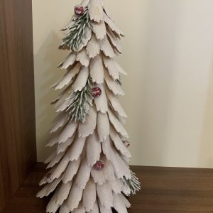 Árvore Decorativa Natal Bonita árvore decorativa azevinho Em madeira