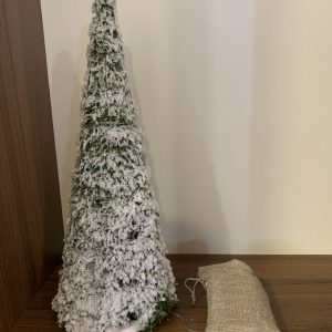 Árvore Natal com Led Bonita árvore de Natal decorativa com micro leds Funciona a pilhas