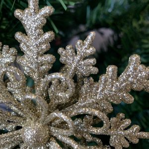 Pendente Estrela Dourada Bonita estrela dourada pendente para árvore de natal