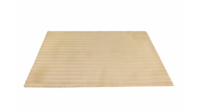 Conj. 6 Marcadores Mesa - PVC Dourado (Retangular)