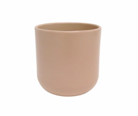 Vaso Cerâmica Grés – Rosa Velho