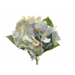 Pé de Flor – Hortência Azul Bonito e elegante pé de flor artificial com aspeto e toque natural