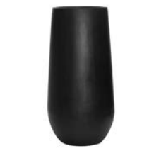 Vaso Fibra Cimento - Preto