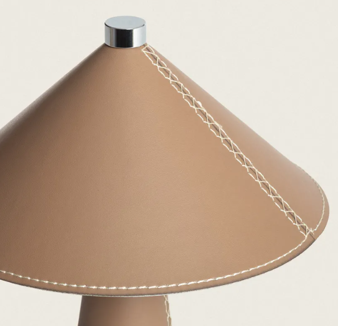 Candeeiro Mesa – LED sem Fio (Castanho Claro)