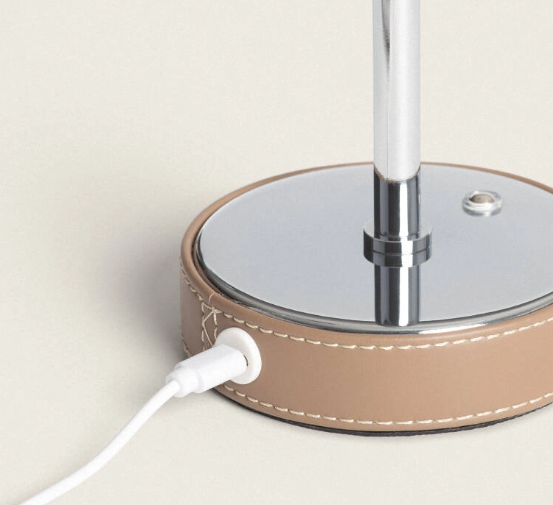 Candeeiro Mesa Ecopele - Sem fio e tátil