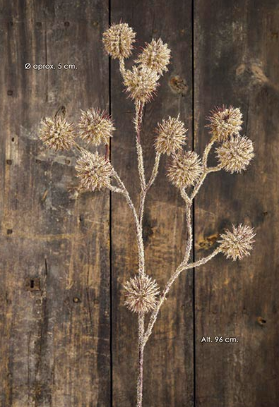 Pé de Flor Galho Allium – Castanho