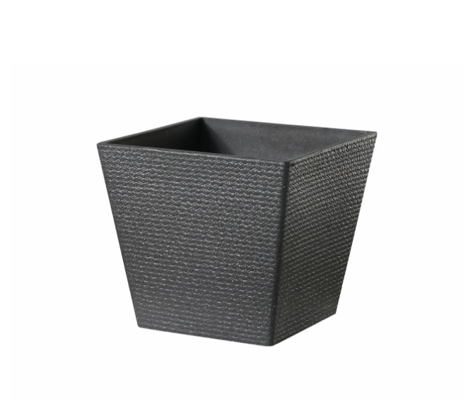 Vaso de Fibra – Antracite (Quadrado)