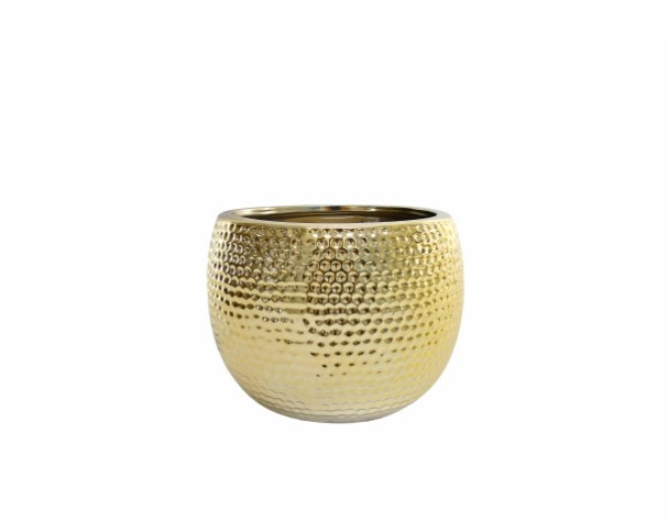 Jarra/Vaso Grés - Dourado