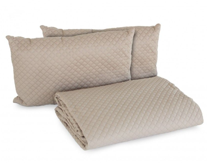 Colcha Bouty Casal - Taupe