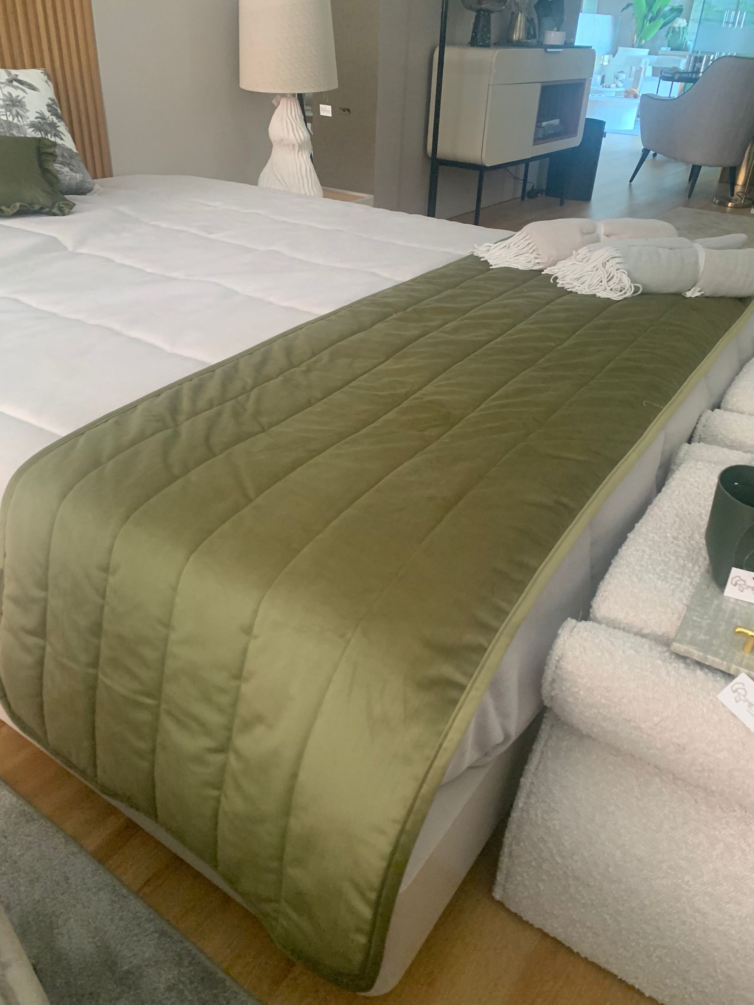 Tapa Pés – Verde Musgo