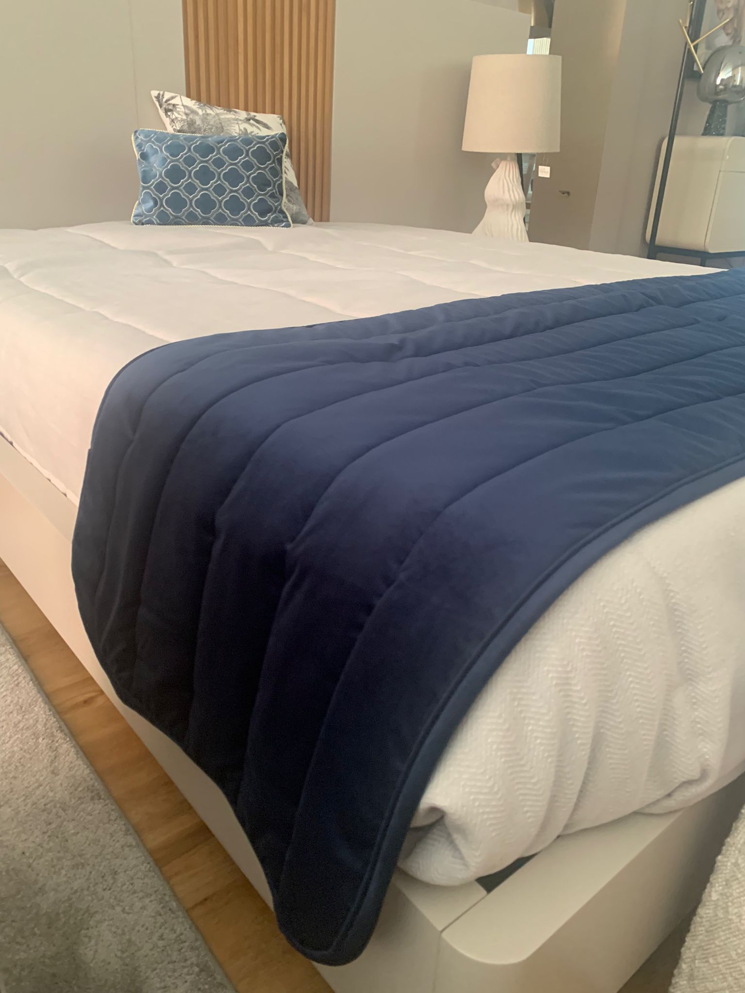 Tapa Pés – Azul Marinho