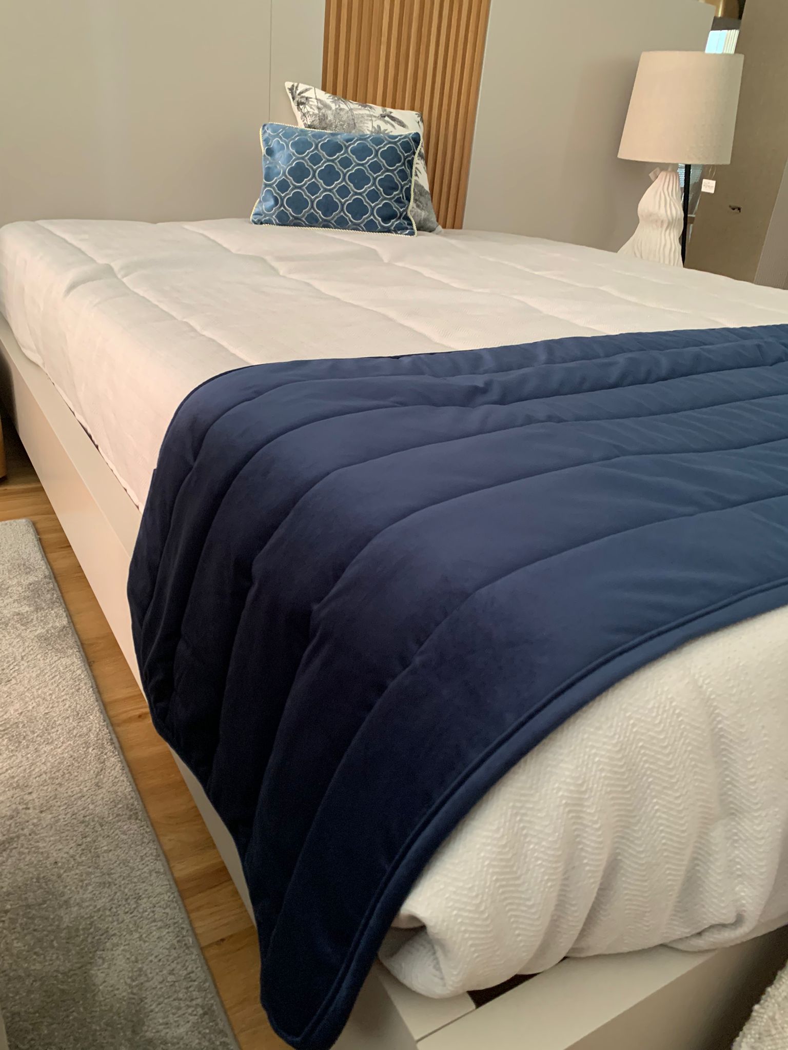 Tapa Pés – Azul Marinho