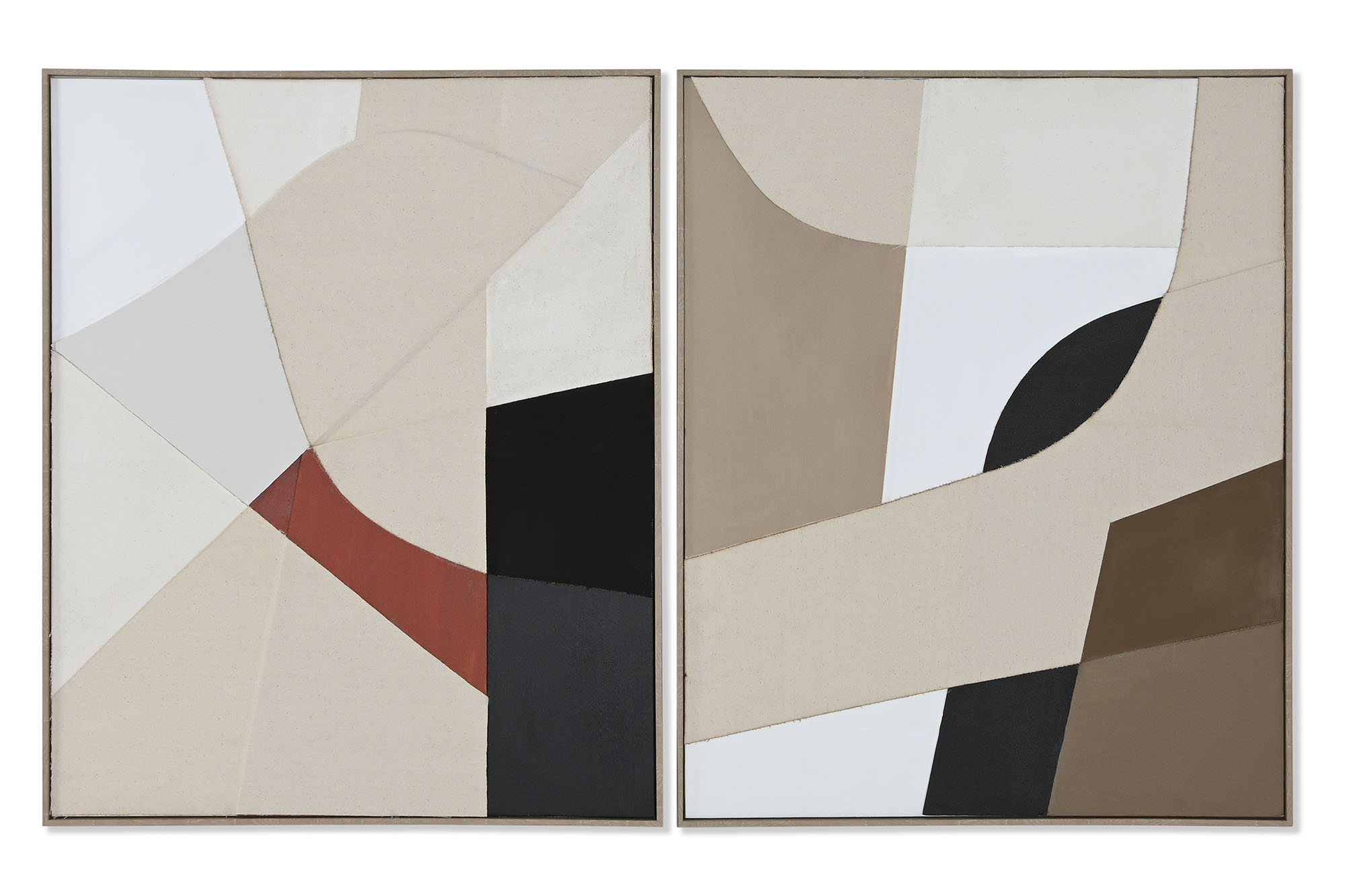 Set 2 Quadros com Moldura