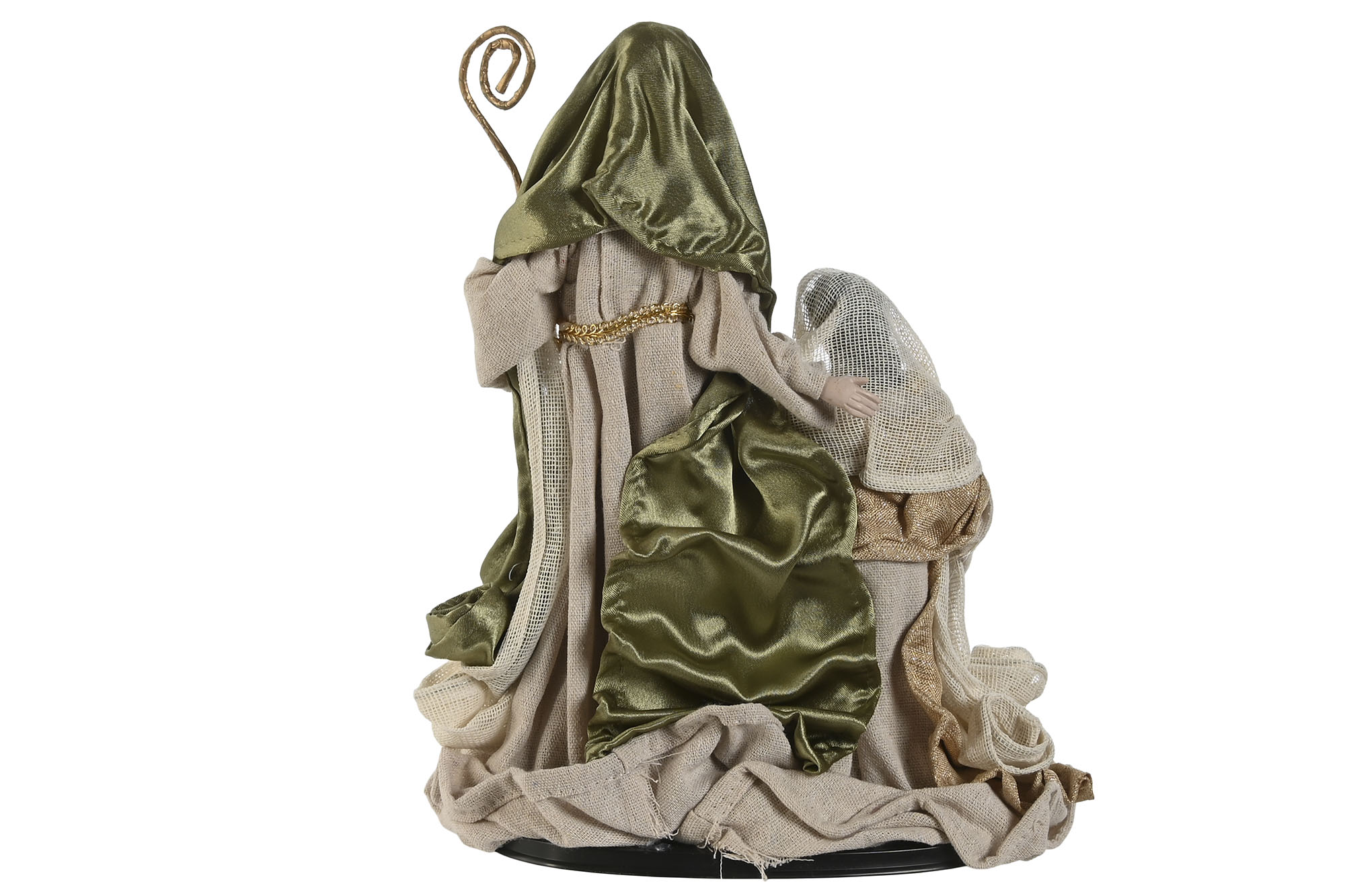 Sagrada Família Poliester – Verde 34 cms