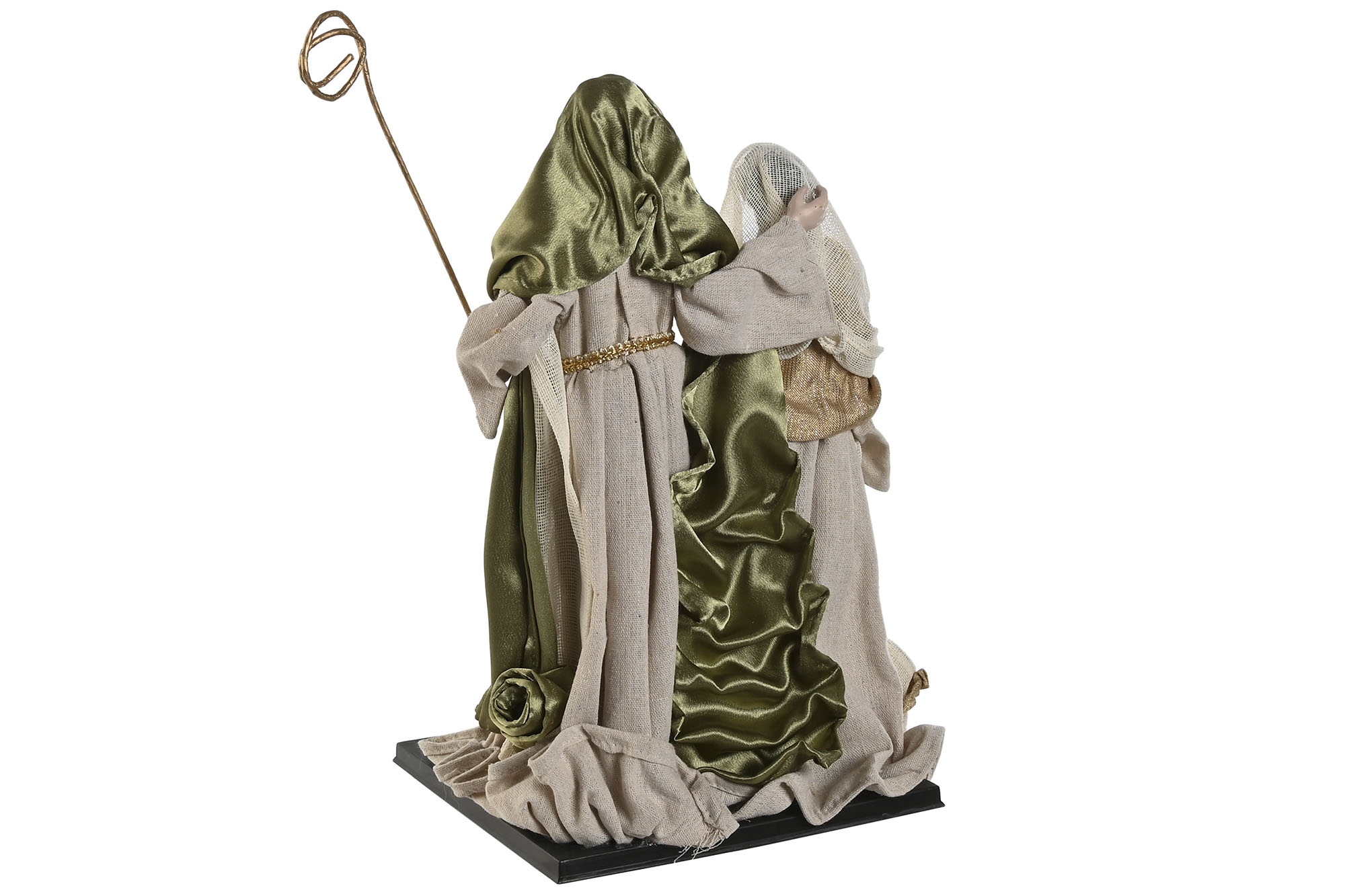 Sagrada Família Poliester – Verde 40 cms