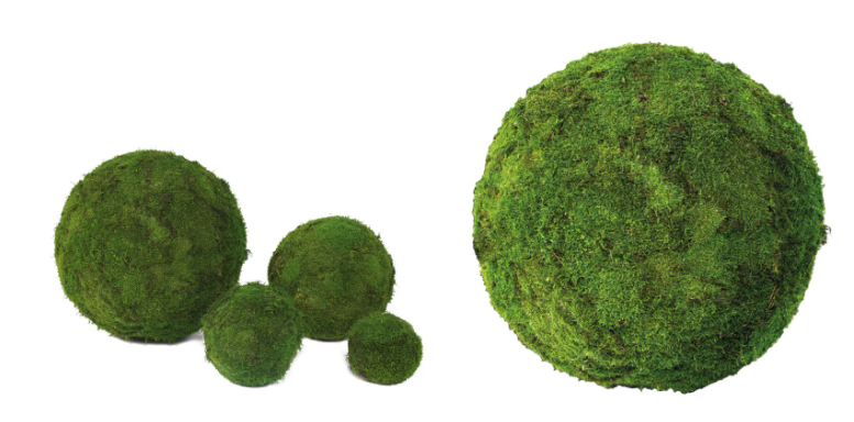 Esfera Musgo Plano Preservado – 30 Cms