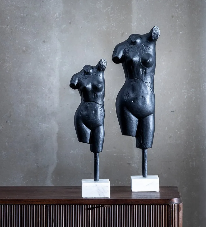 Estatueta Busto Preto