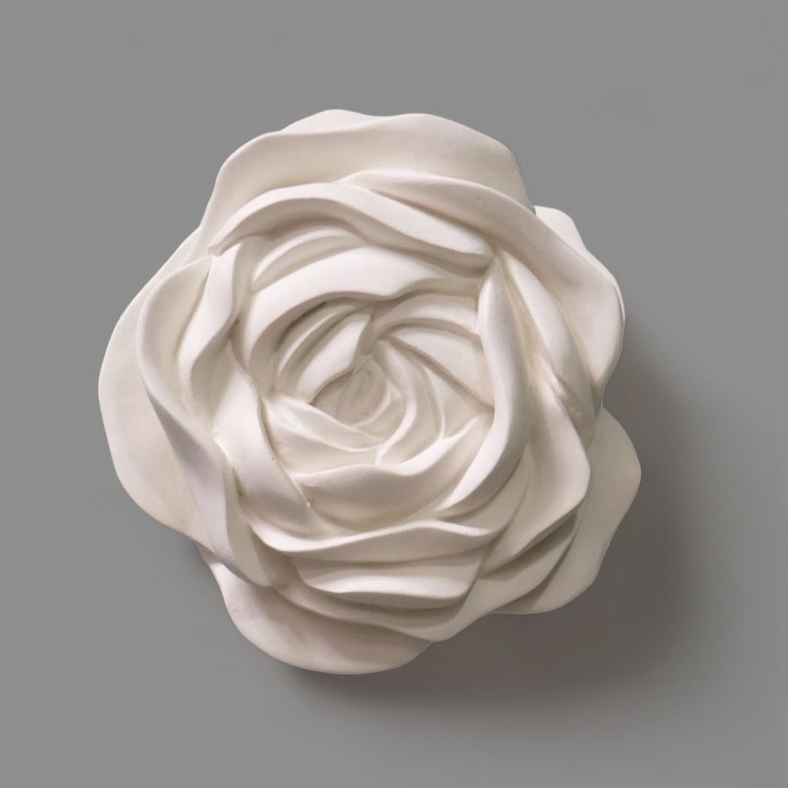 Flor Gesso Iva Viana – Rosa (Cor taupe )
