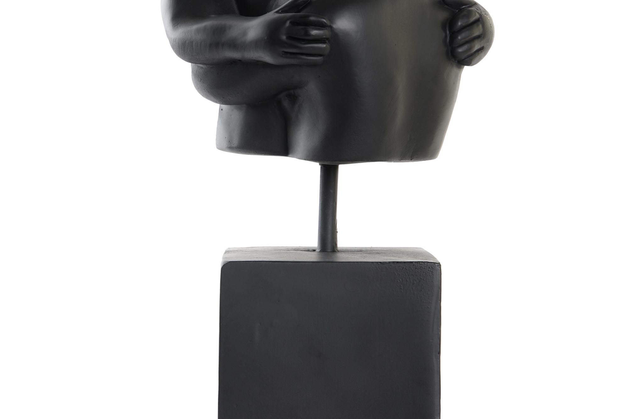 Escultura Casal - Preta