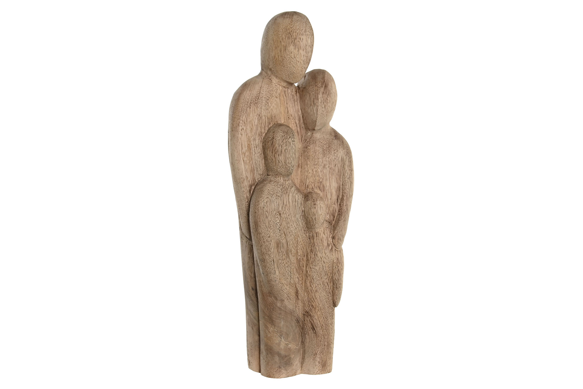 Escultura Madeira - Família