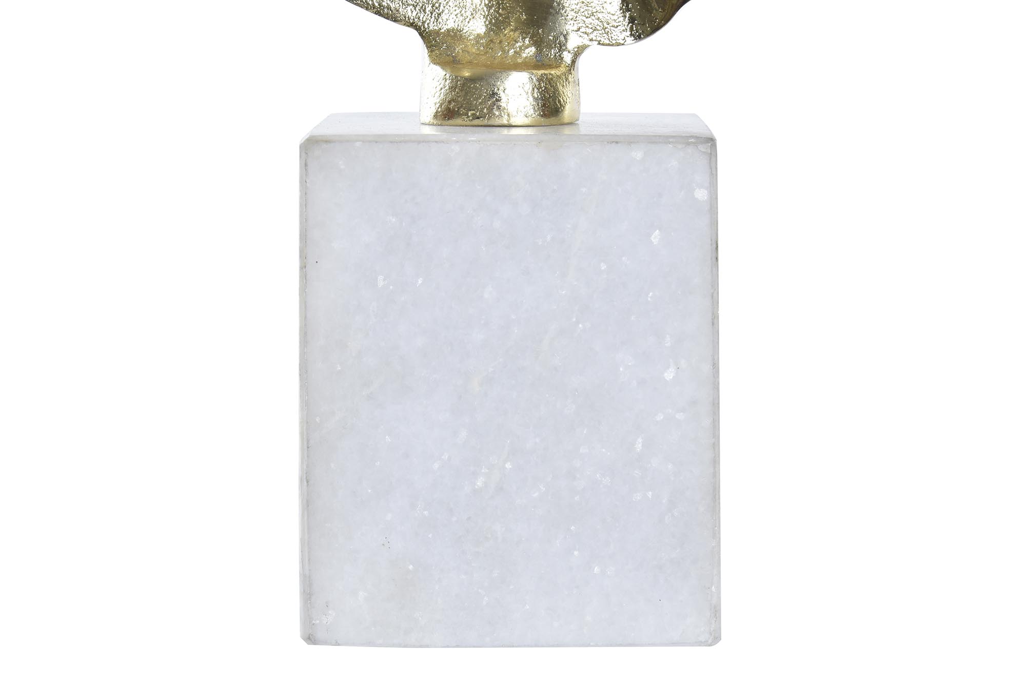 Escultura Decorativa Alumínio e Mármore