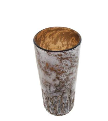 Jarra Vidro - Castanho (Alta)