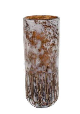 Jarra Vidro - Castanho (Alta)