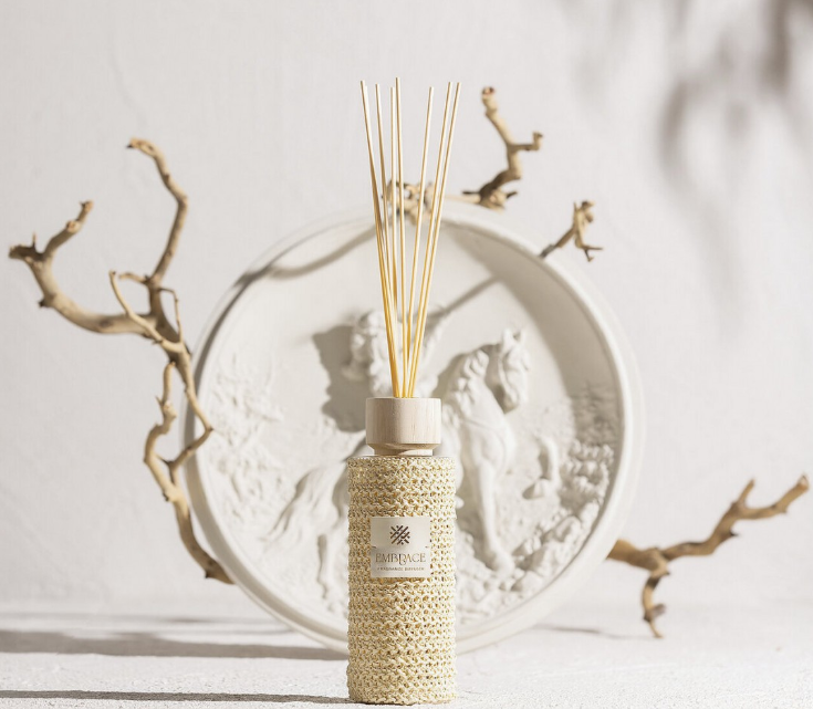 Mikado Vidro/Ráfia – 500 ML (Herbal Treasure)