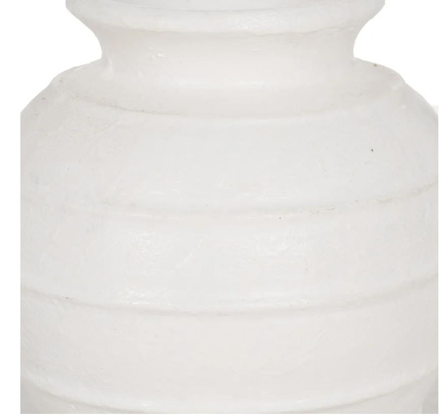 Jarrão/Vaso Branco - Fibra Cimento 41 cms