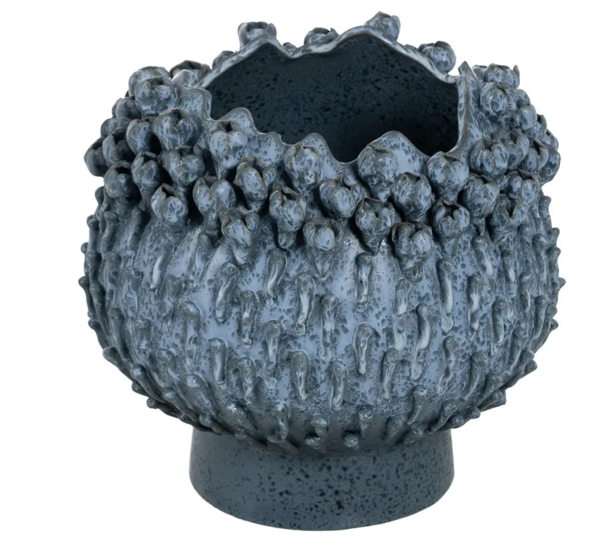 Jarra/Vaso Cerâmica Azulão