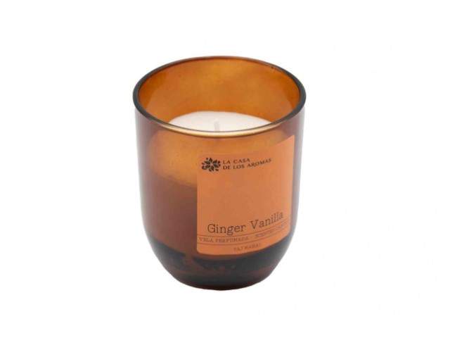 Vela Fragrância Ginger e Baunilha