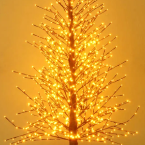 Árvore com Led - Castanha Bonita e original árvore com led