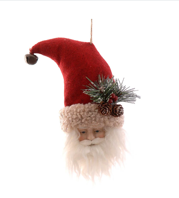 Pendente Cabeça Pai Natal