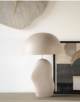 Candeeiro Orgânico - Taupe