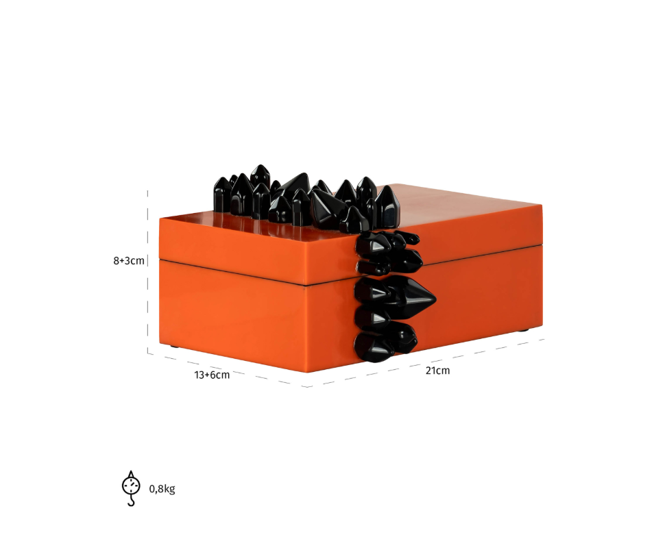 Caixa Lacada Laranja