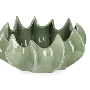 Taça em Cerâmica - Verde Bonita taça em cerâmica
