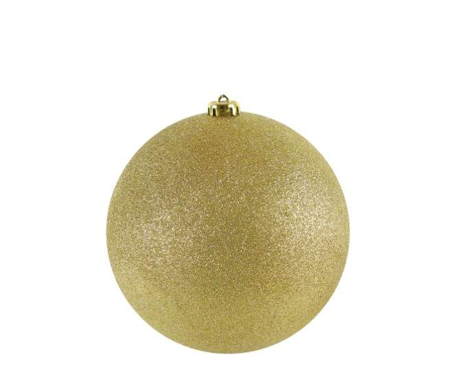 Bola Pendente Dourada - 20 cms