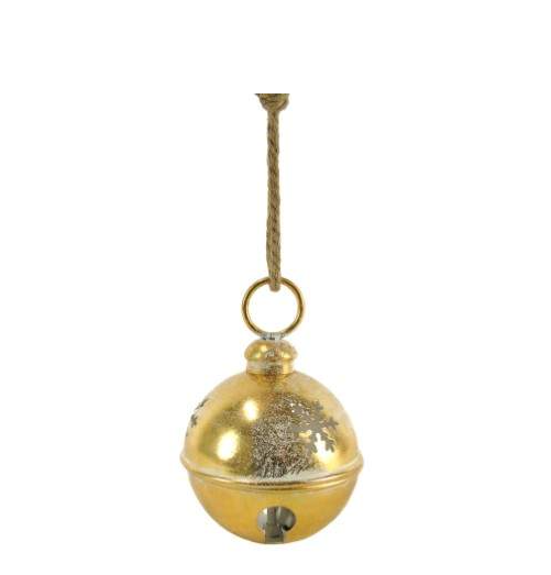 Bola de metal com Guiso - 16 cms