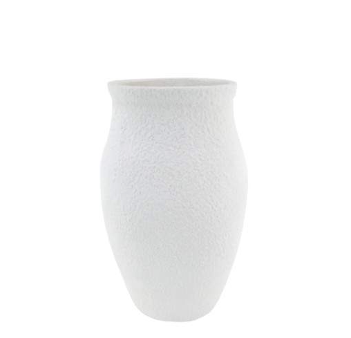 Vaso Fibra Resina - Branco