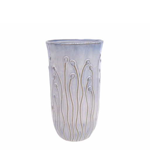 Jarra Cerâmica - Bege/Cinza