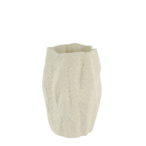 Jarra Cerâmica – Creme (15X25) Bonita e original jarra em cerâmica forma orgânica