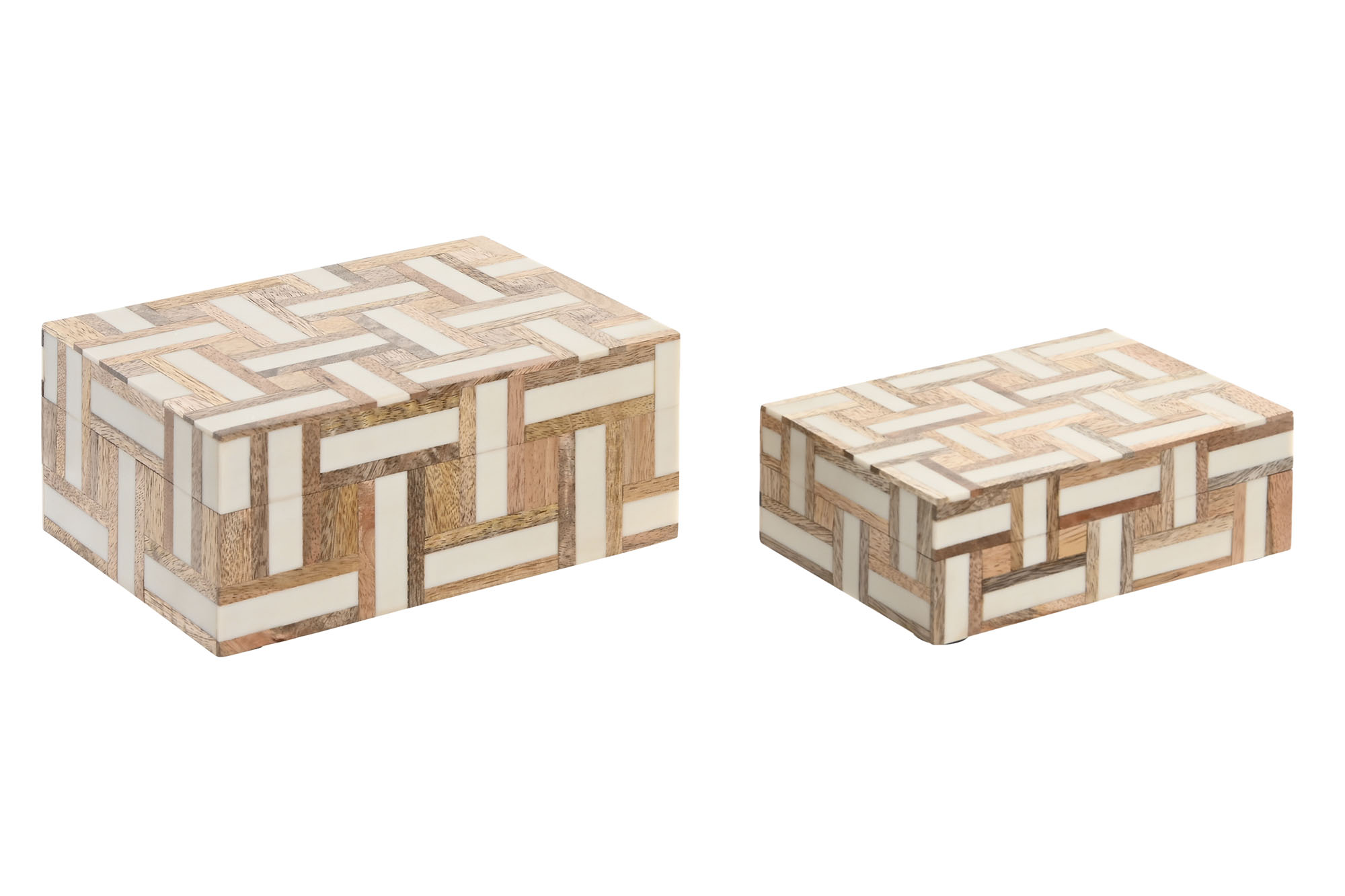 Caixa com tampa Madeira - Grande