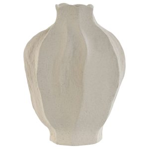 Jarra Branca - Textura Bonita jarra em porcelana texturada branca